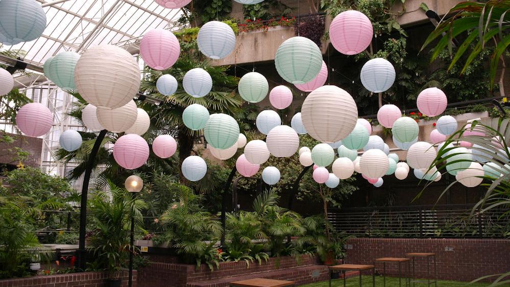 Pastel on sale paper lanterns